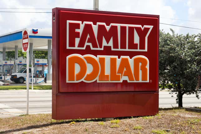 Family Dollar in Miami, USA am 2. Mai 2024.