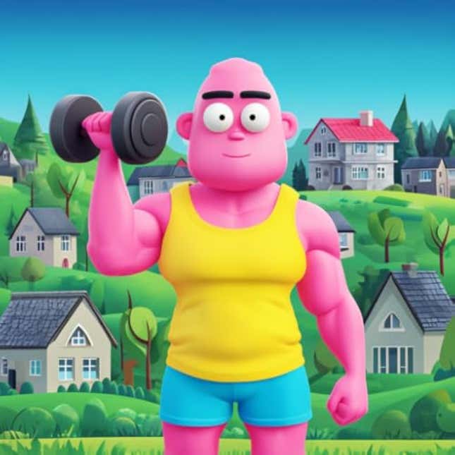 Image for article titled Muscle Lifting Hero 3d : Smash Running Muscle Game, Now 43% Off