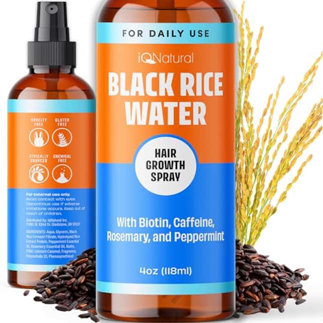 Image for article titled IQ Natural Rice Water for Hair Growth Spray, Now 13% Off