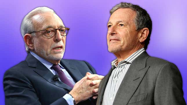 Nelson Peltz and Bob Iger