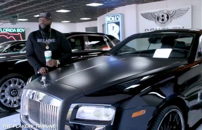 Image for article titled 18 Photos of Rapper Rick Ross&#39; Massive Custom Car Collection