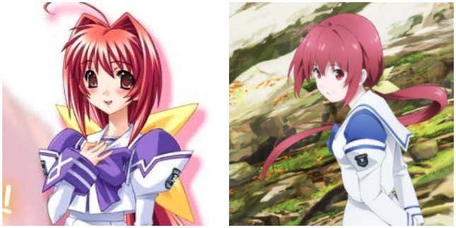 Image for article titled Almost Twenty Years Later, Muv-Luv Characters Sure Look Different