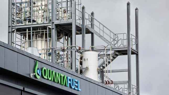 A photo of a Quantafuel plant in Scandinavia. 