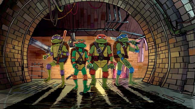 Image for article titled Mutant Mayhem&#39;s Teenage Mutant Ninja Turtles Are Back in First Look at New Series