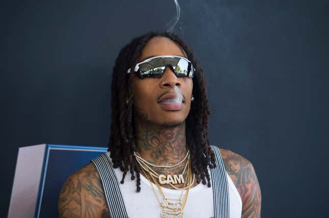 Image for article titled Wiz Khalifa Goes Off On Two Los Angeles DJs During Live Performance