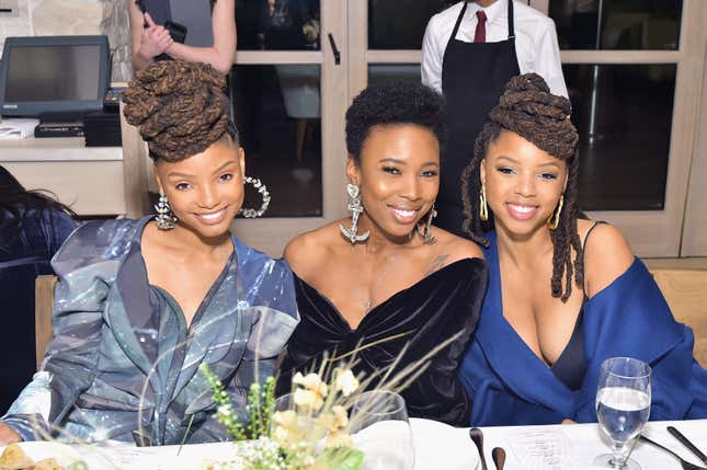 Image for article titled Even More, Ways Chloe and Halle Bailey&#39;s Locs Were Styled