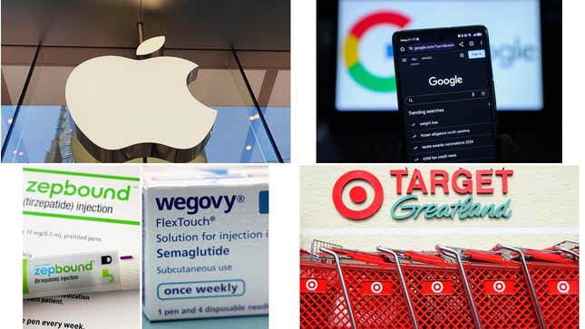 Image de l'article intitulé Les “IntelliPhones” d’Apple, la fuite de Google, le tracker d’Ozempic, les baisses de prix de détail&amp;#xa0;: les histoires les plus populaires de la semaine