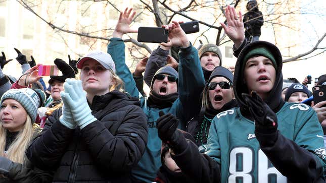 Die Hard Philly Eagle Fans