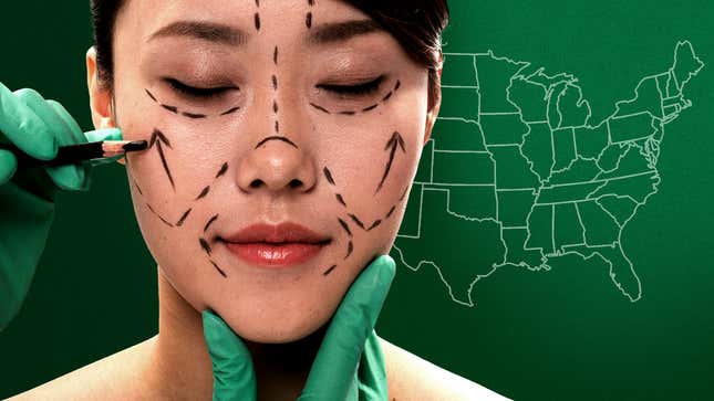 Image for article titled Most Popular Plastic Surgery In Every State