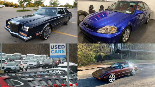 Imagen para el artículo titulado Chrysler Imperial, Honda Civic Si y Mazda RX-7 en el resumen de compra de automóviles de esta semana