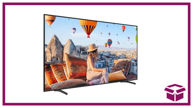 A 43% price cut on this 85-inch Class QE1C QLED 4K TV from Samsung is a great way to celebrate Labor Day Sunday.