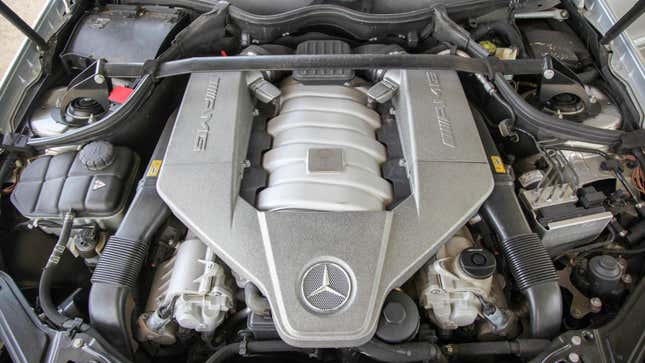 2008 Mercedes-Benz CLK AMG Black Series engine