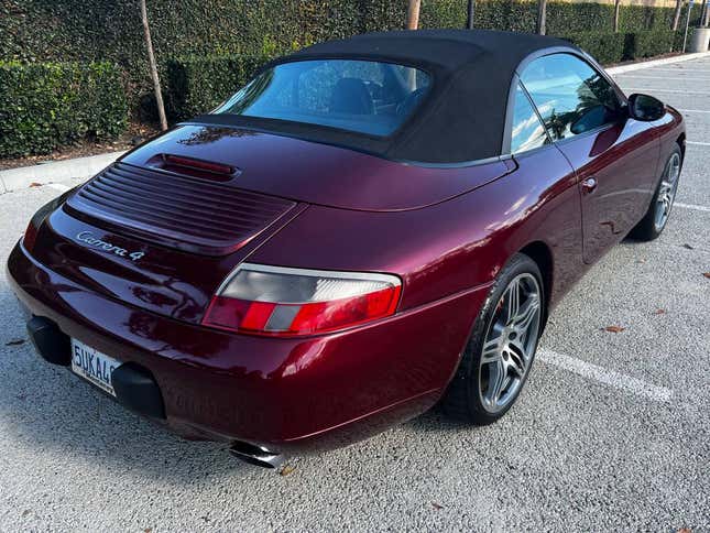 Image caption At $15,600, Can You Turn Your Nose Up At This 2000 Porsche 911 Carrera 4?