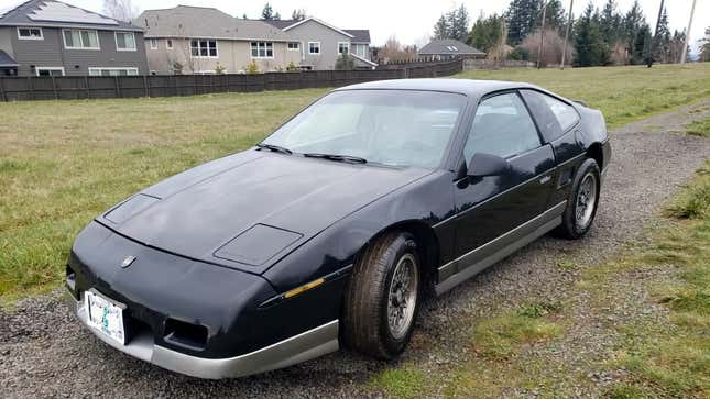 Bon prix ou pas de risque : Pontiac Fiero GT 1986