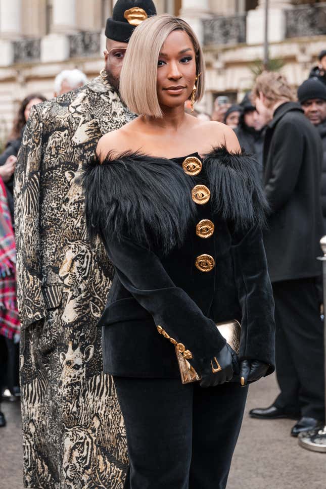 Image for article titled More Black Celebs Are Slaying at Paris and Milan Fashion Week 2024