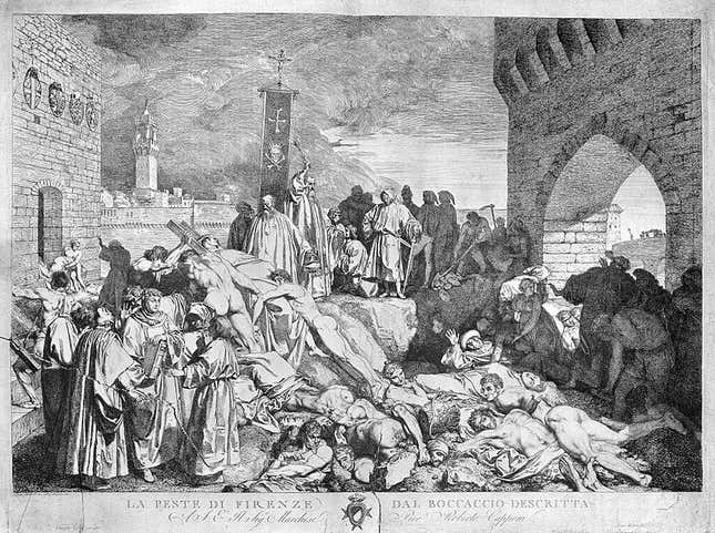Boccaccio’s ‘The plague of Florence in 1348’
