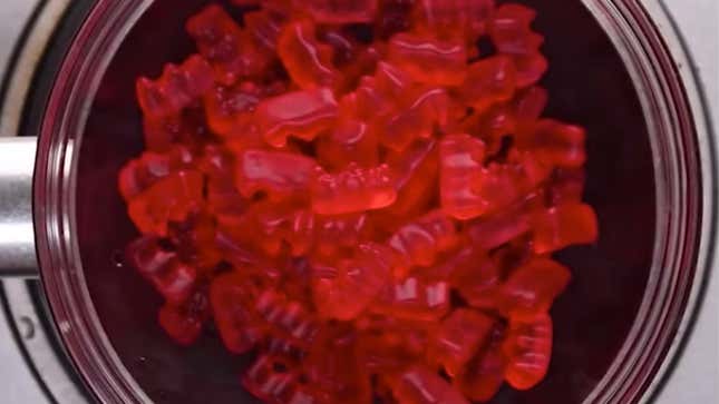 Image for article titled The BBC has a warning for you: Do not try melting gummy bears at home
