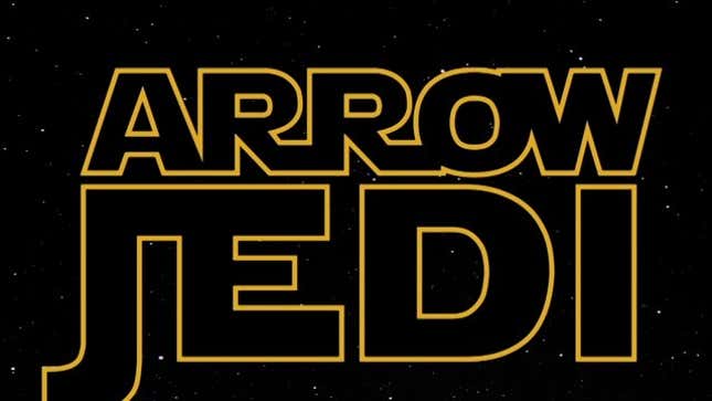 Arrow Versus Deathstroke With Lightsabers