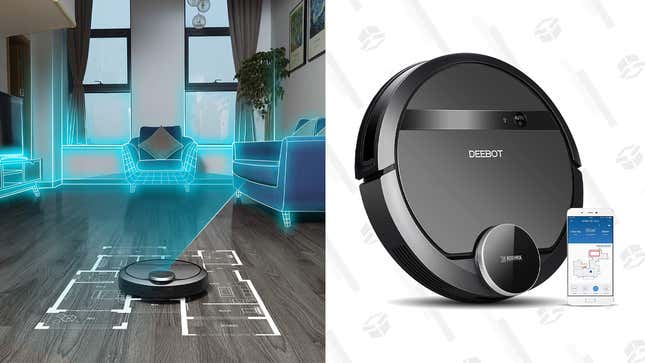 ECOVACS DEEBOT 901 Robotic Vacuum Cleaner | $265 | Amazon