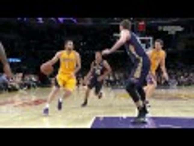 Pau Gasol Does A Dad Dunk