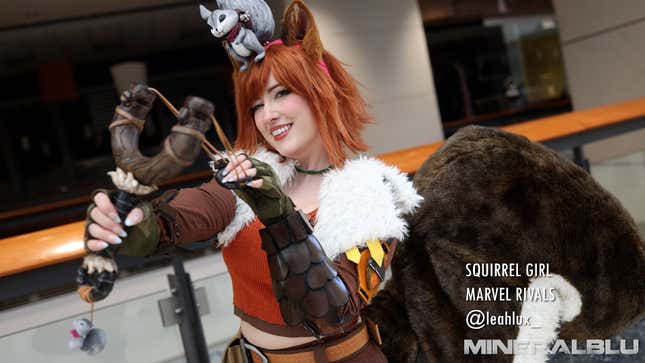 A photograph of a cosplayer at C2E2 2025