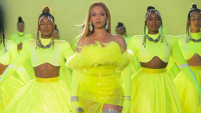 Beyoncé performs during the ABC telecast of the 94th Oscars® on Sunday, March 27, 2022 in Los Angeles, California.