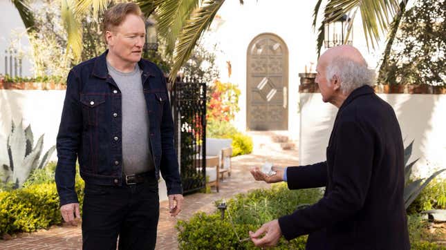 Conan O’Brien and Larry David