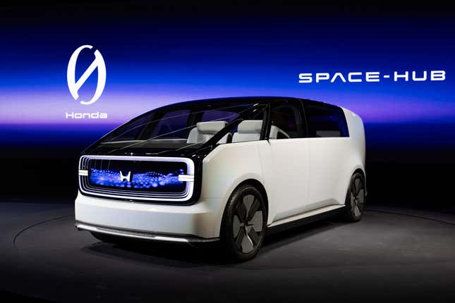 Image for article titled Honda&#39;s 0 SUV Is A Near-Production Space Hub Crossover