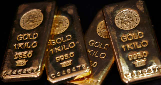 Image for article titled Americans have more of a hankering for gold than stocks for the first time in a decade
