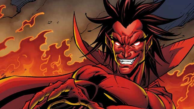 Mephisto looking sinister