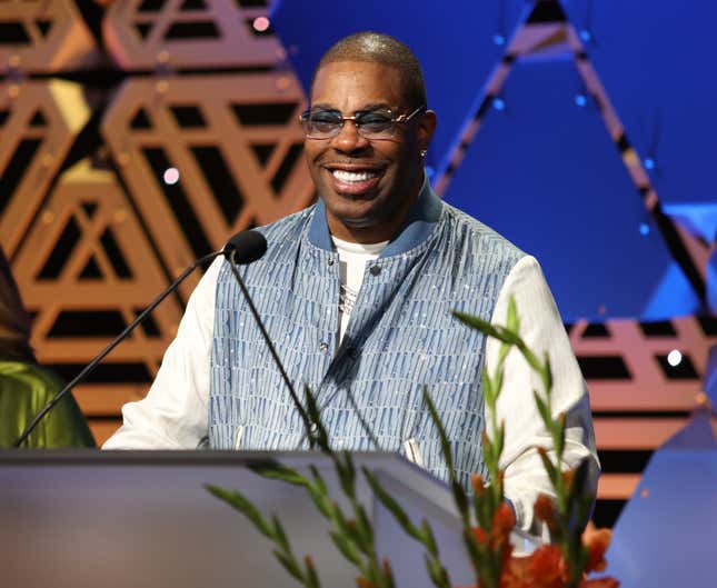 Busta Rhymes speaks after receiving the Icon Award at the Culture Creators Innovators and Leaders Awards brunch presented by Netflix Strong Black Lead at The Beverly Hilton on June 24, 2023 in Beverly Hills, California.