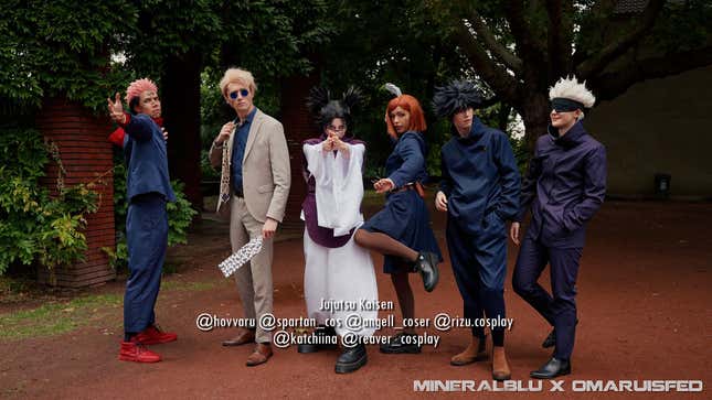 A cosplayer at Dokomi 2025.