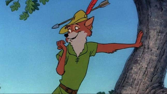 Robin Hood sevgisinin tüylü hareketi doğurduğunu duydum.