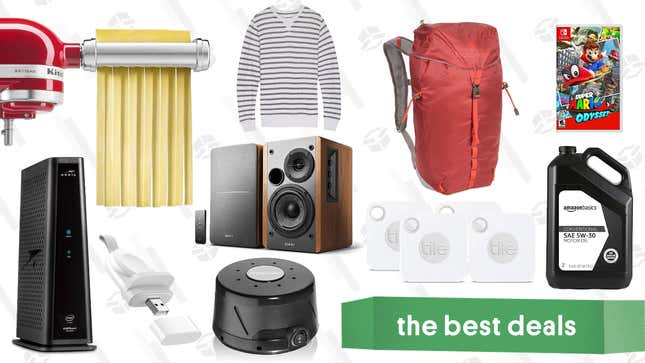 Image for article titled Tuesday&#39;s Best Deals: Edifier Speakers, Super Mario Odyssey, Backcountry Gear, and More