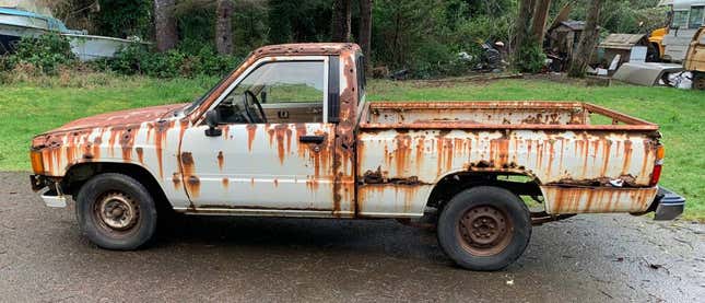 This Might Be The Rustiest Pickup Truck In America