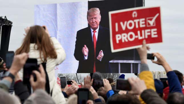 Image for article titled Trump's War on Abortion Goes Global