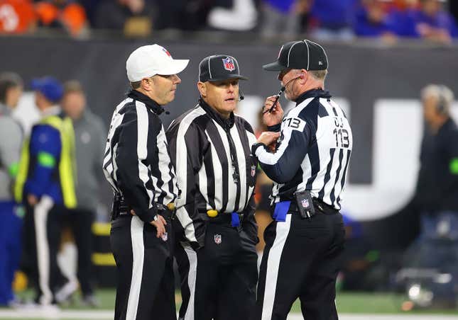 NFL officials continue to be a step behind.