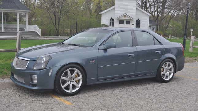 Image for article titled At $19,500, Would You &#39;Not Go Gentle Into That Good Night&#39; in This 2005 Cadillac CTS-V?