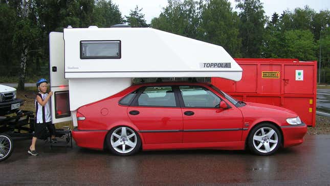 Image for article titled The Toppola Saab Camper Was A Brilliant Idea That Would Still Be Great Today