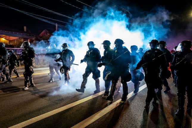 Portland’s protest has been ongoing since George Floyd’s death. Many protesters were demanding to correct the systematic problem and defund the police. 