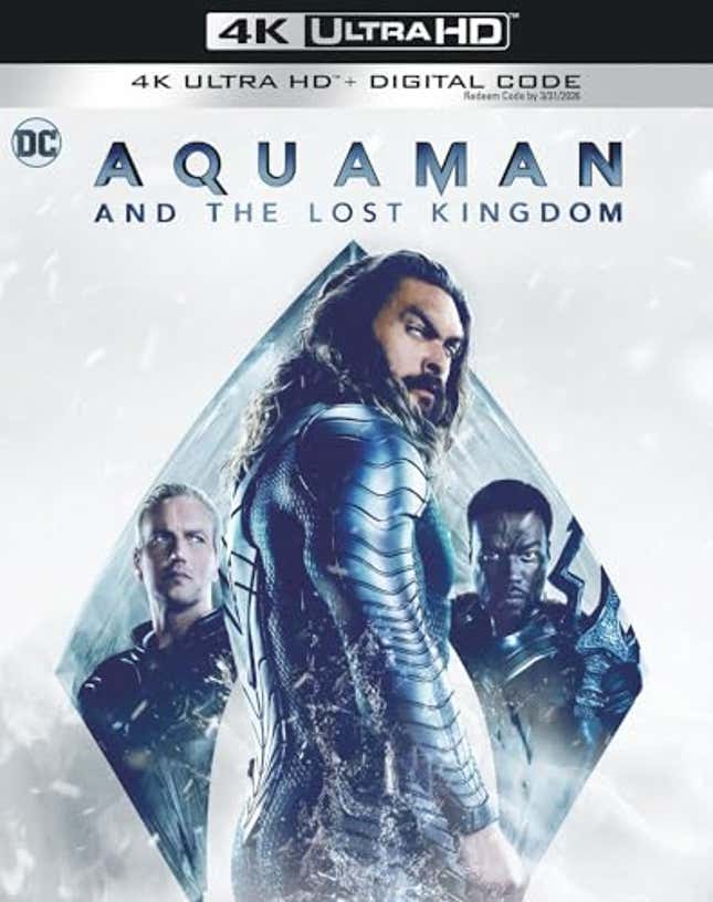 Image for article titled Aquaman and the Lost Kingdom (4K UHD + Digital), Now 25% Off