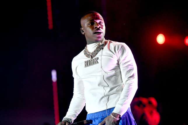 Image for article titled 5 Reasons Why DaBaby Is Wrong About Being Blackballed