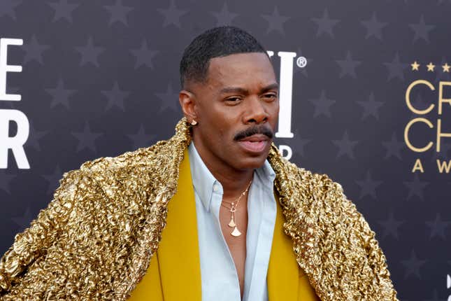 SANTA MONICA, CALIFORNIA - JANUARY 14: Colman Domingo attends the 29th Annual Critics Choice Awards at Barker Hangar on January 14, 2024 in Santa Monica, California.