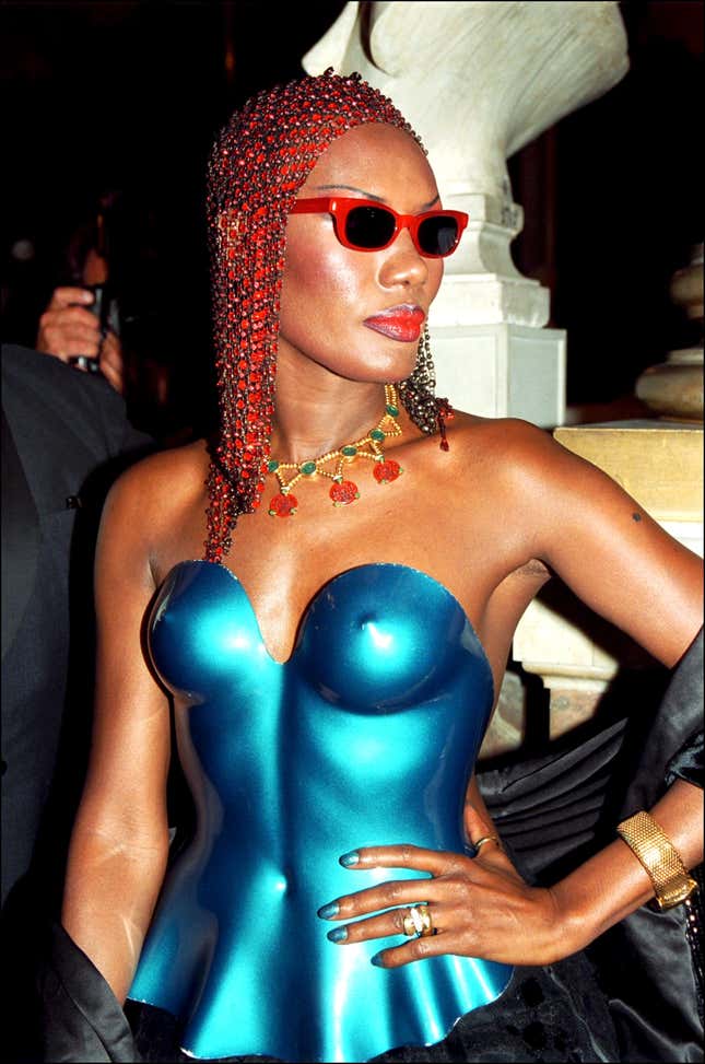 Image for article titled Style Icon Grace Jones&#39; Best Looks Through the Years