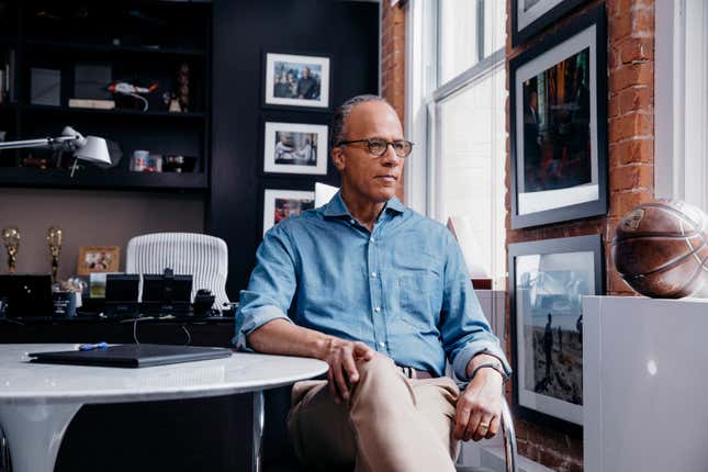 Dateline host, Lester Holt