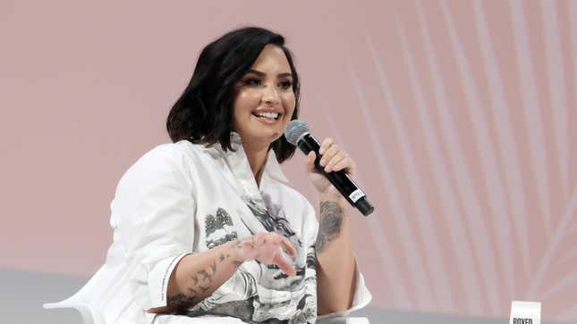 Image for article titled Demi Lovato Really Isn't Afraid To Be Vulnerable