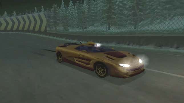 The Phantom sports car from Need for Speed