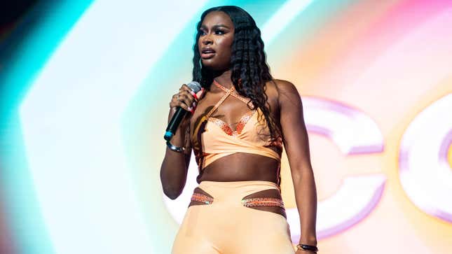 Coco Jones performs on day 2 of the 2023 ESSENCE Festival Of Culture? at Caesars Superdome on July 01, 2023 in New Orleans, Louisiana.