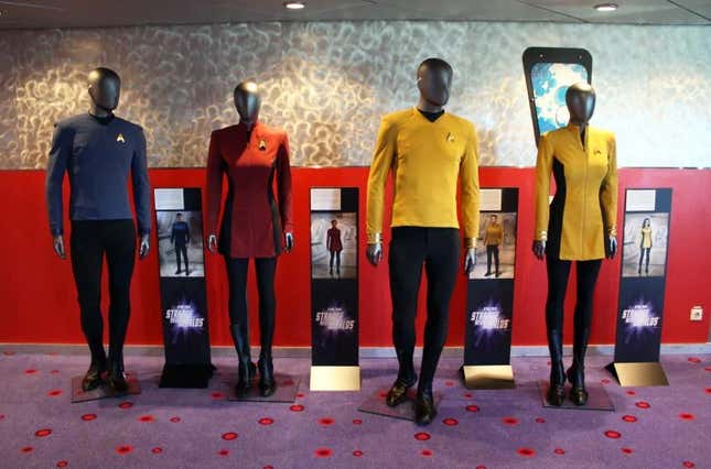 Image for article titled Star Trek: Strange New Worlds&#39; Costumes Up Close Reveal the Devil&#39;s in the Details
