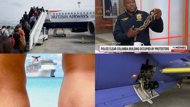 Image for article titled Nude Cruise, Boarding Planes Suspicious Bike Chains In This Week&#39;s Beyond Cars Roundup